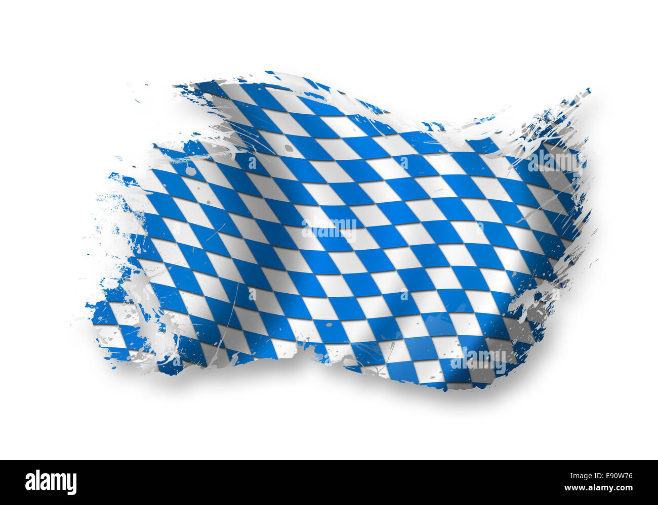 Bayerische Flagge, Bayern Stockfotografie - Alamy