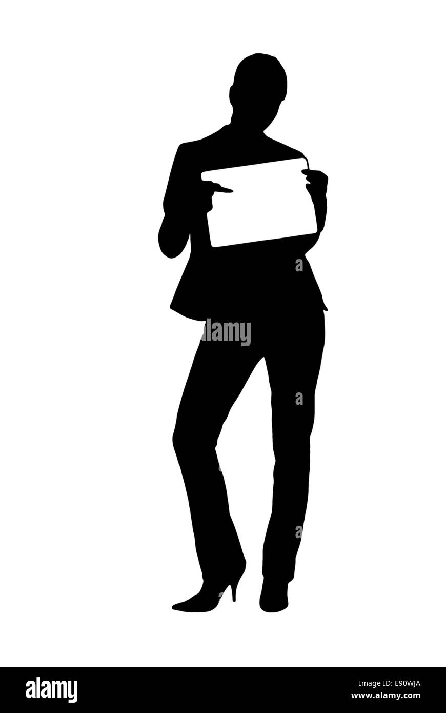 Mädchen silhouette hi-res stock photography and images - Alamy