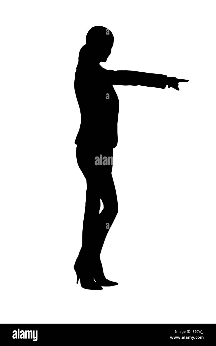 Mädchen silhouette hi-res stock photography and images - Alamy