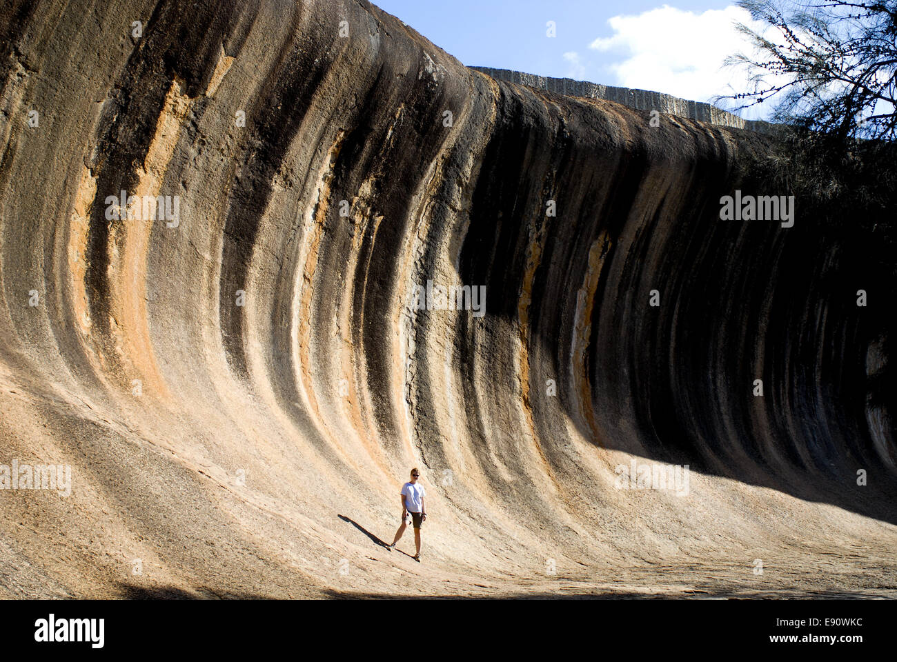 Wave Rock in Australia Stock Photo - Alamy
