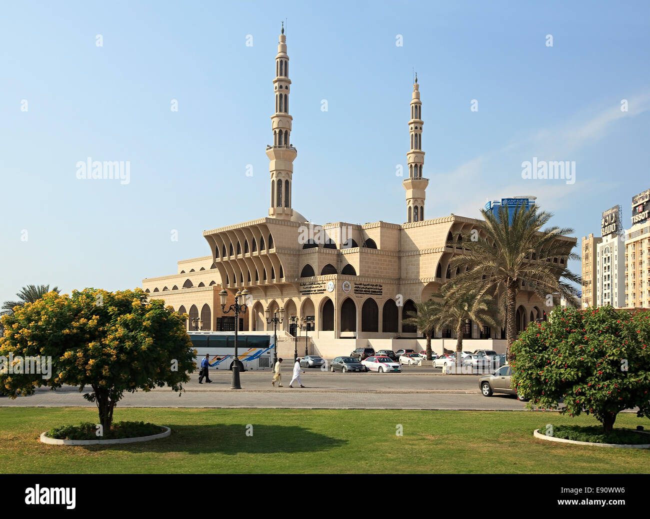 King Faisal Mosque. Sharjah Stock Photo Alamy
