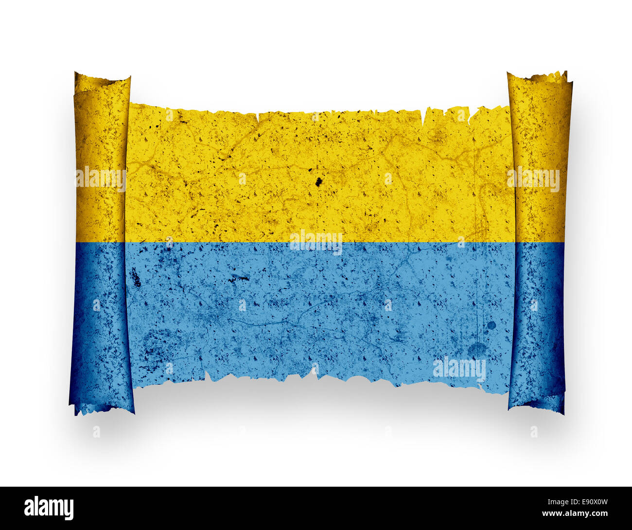 Flag of Ukraine Stock Photo