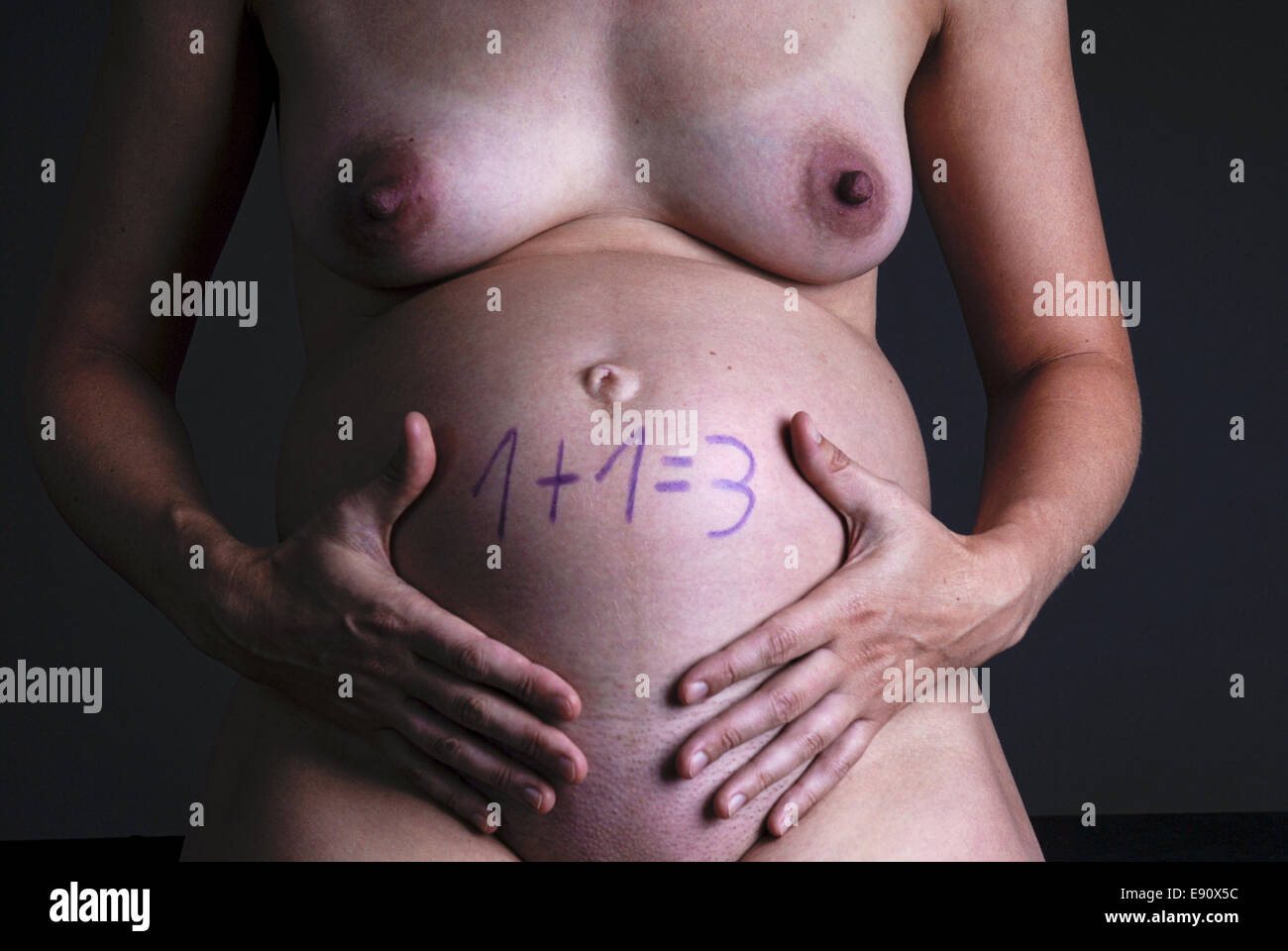 Pregnant Women Stock Photo