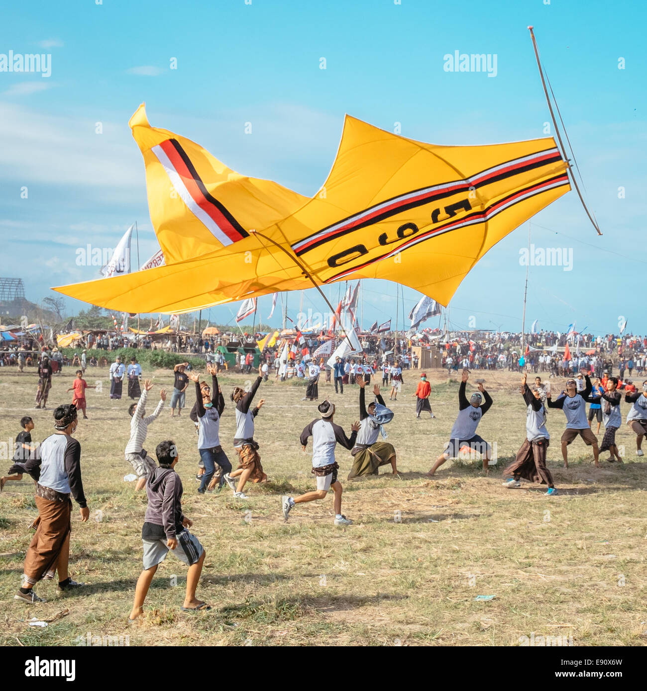 Bali Kite Festival a traditional annual religious festival where huge