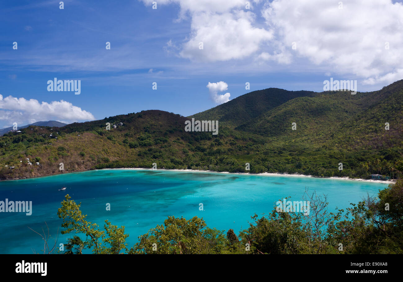 Cinnamon Bay on St John Stock Photo Alamy