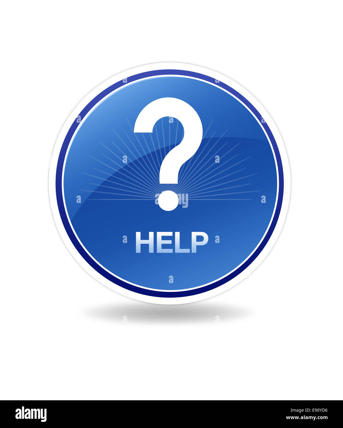 Help icon hi-res stock photography and images - Alamy