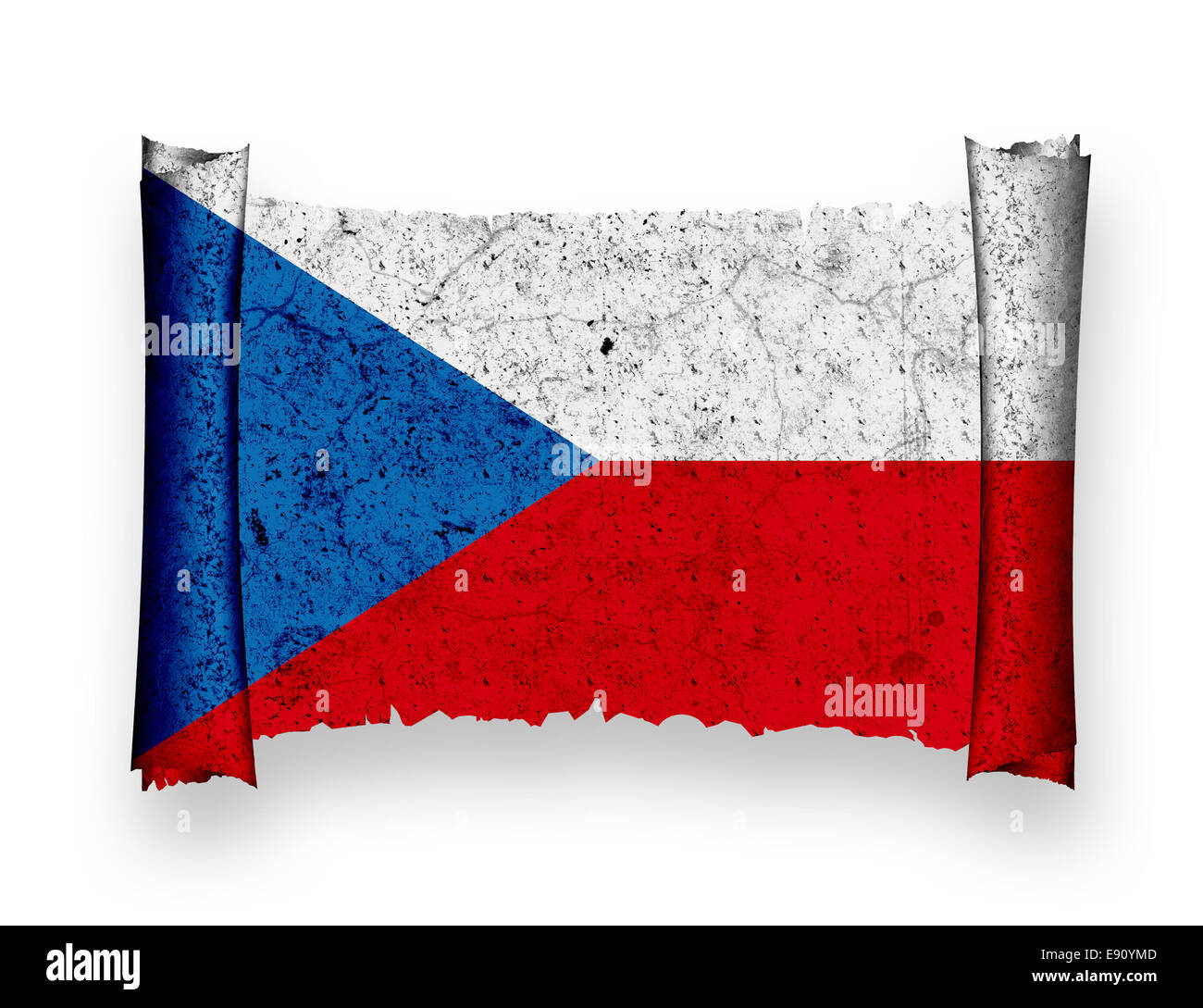 Flag of Czech Republic Stock Photo - Alamy