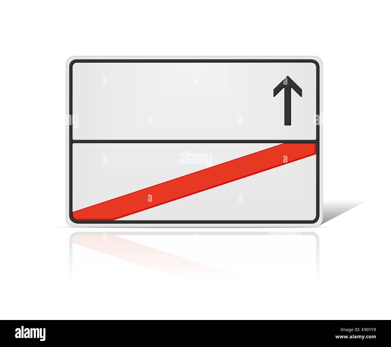 Sign notice direction Cut Out Stock Images Pictures Alamy