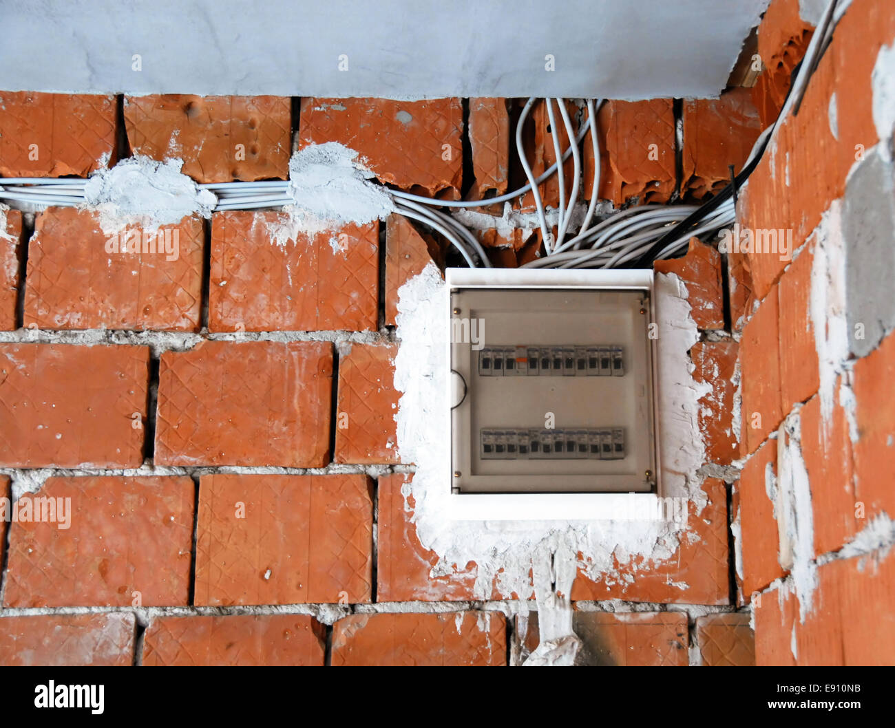 Electrical installations Stock Photo Alamy