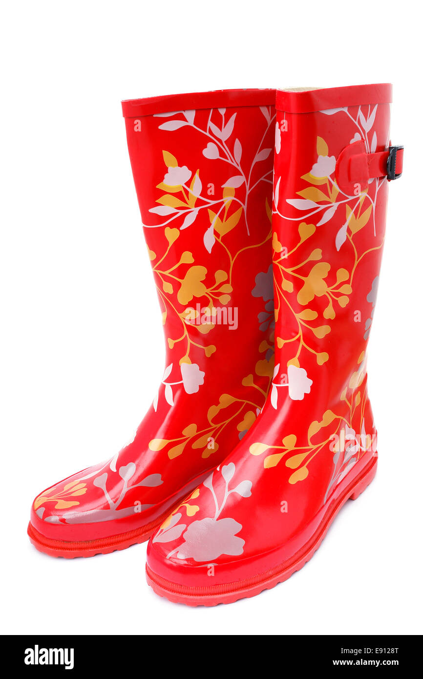 Womens rubber boots hi-res stock photography and images - Alamy