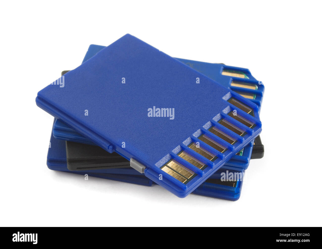 SD memory cards Stock Photo