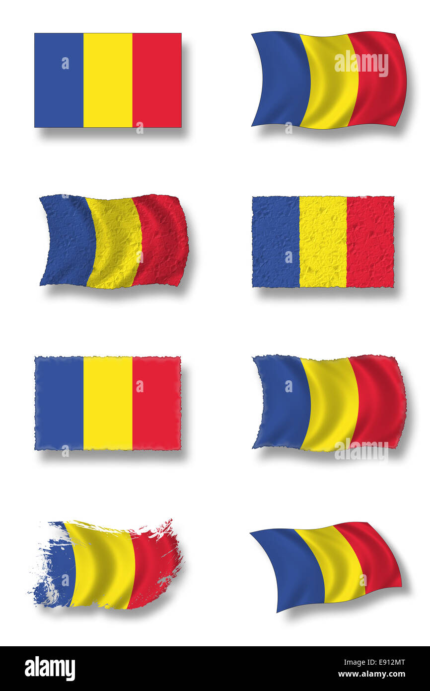 Flag of Romania Stock Photo Alamy