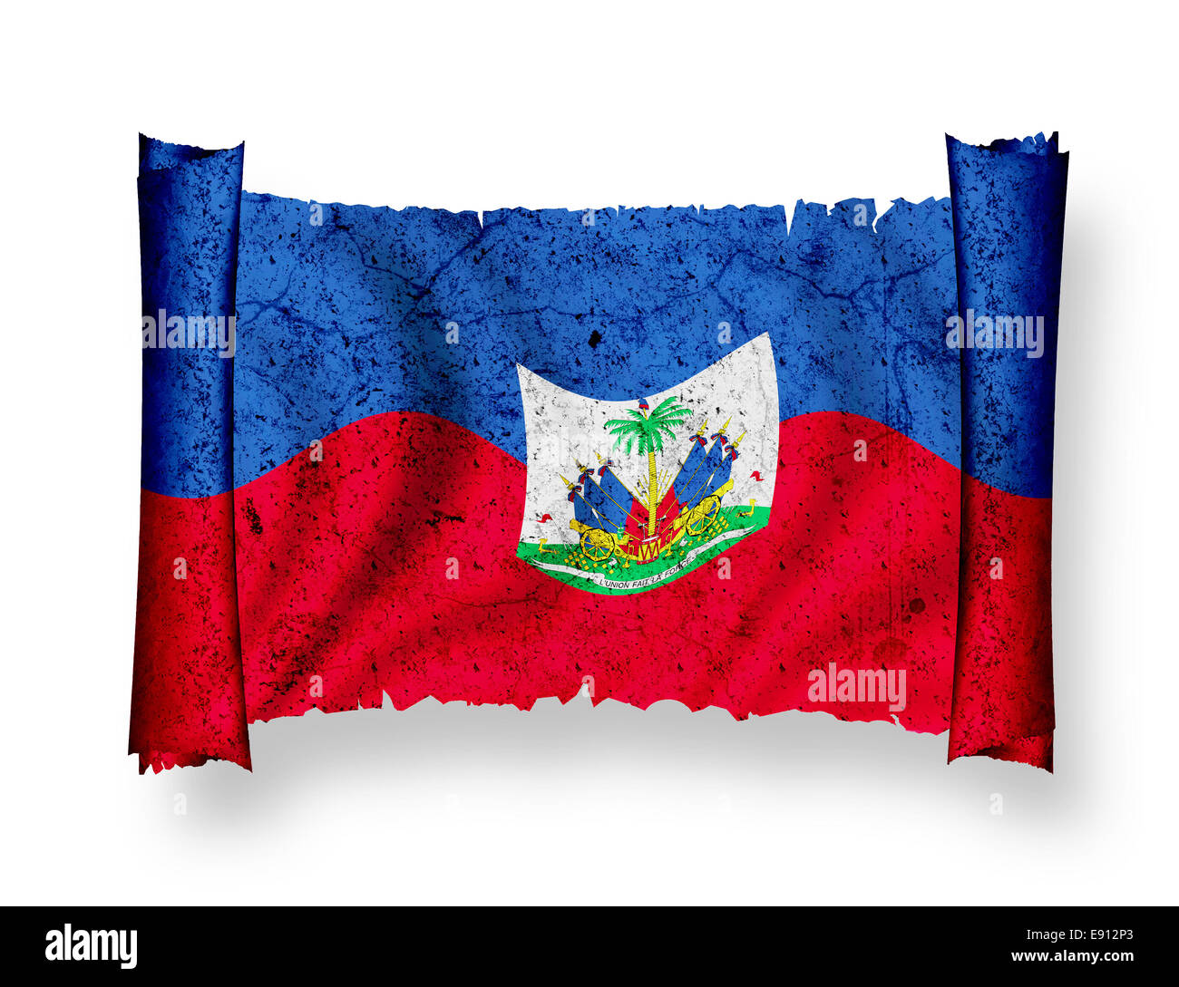 Flag of Haiti Stock Photo Alamy