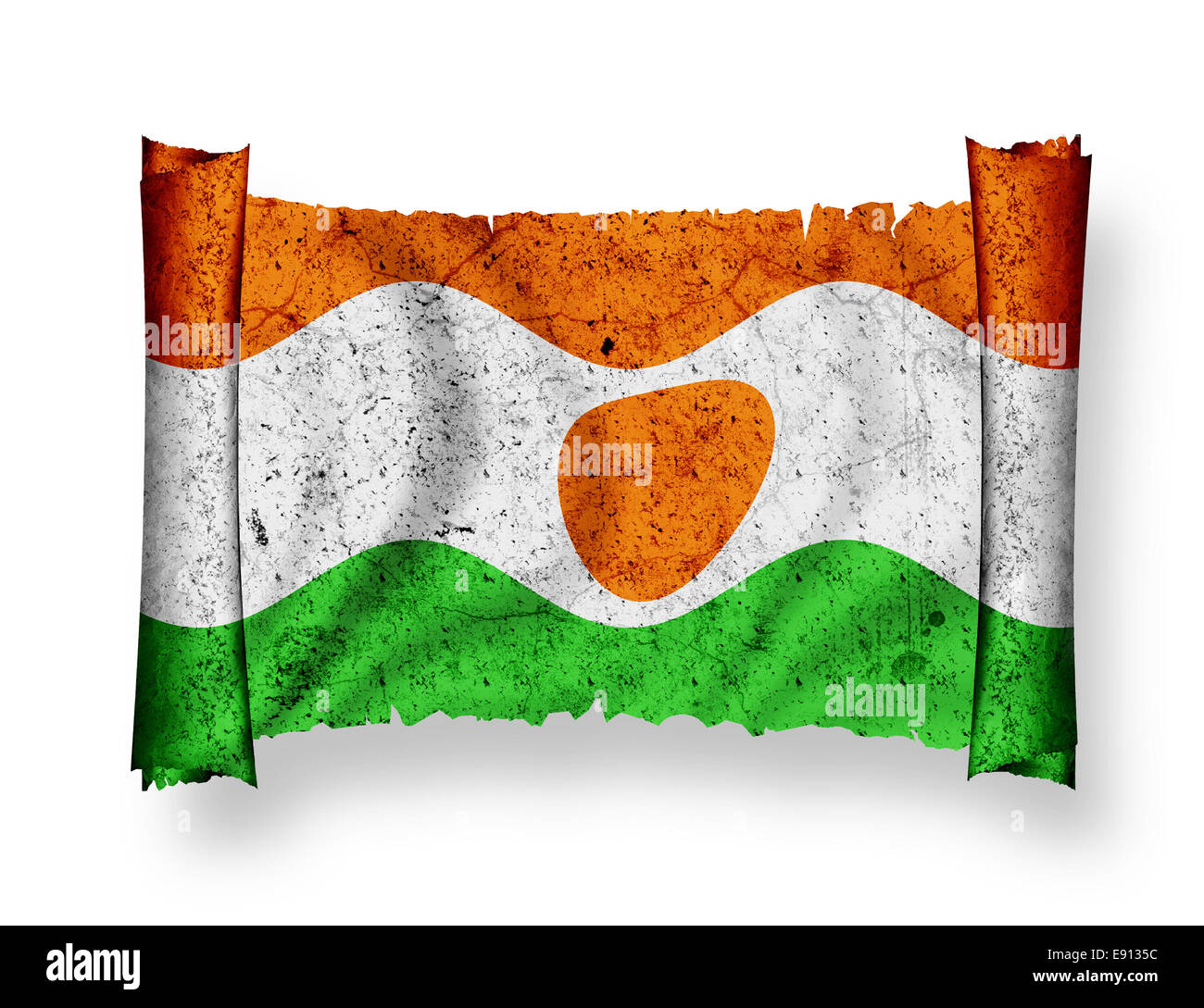 Flag of Niger Stock Photo - Alamy