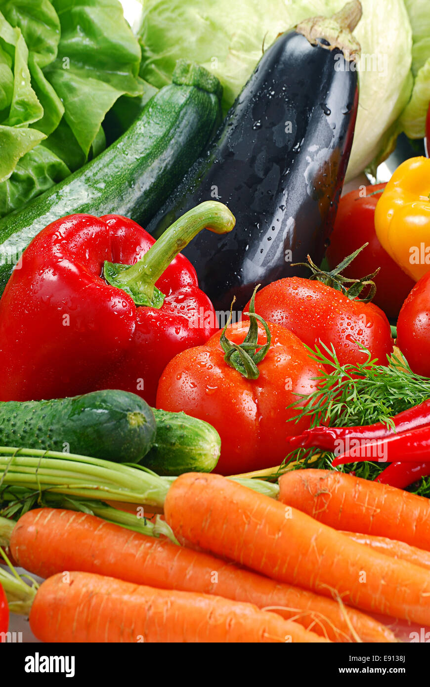 composition-with-raw-vegetables-stock-photo-alamy