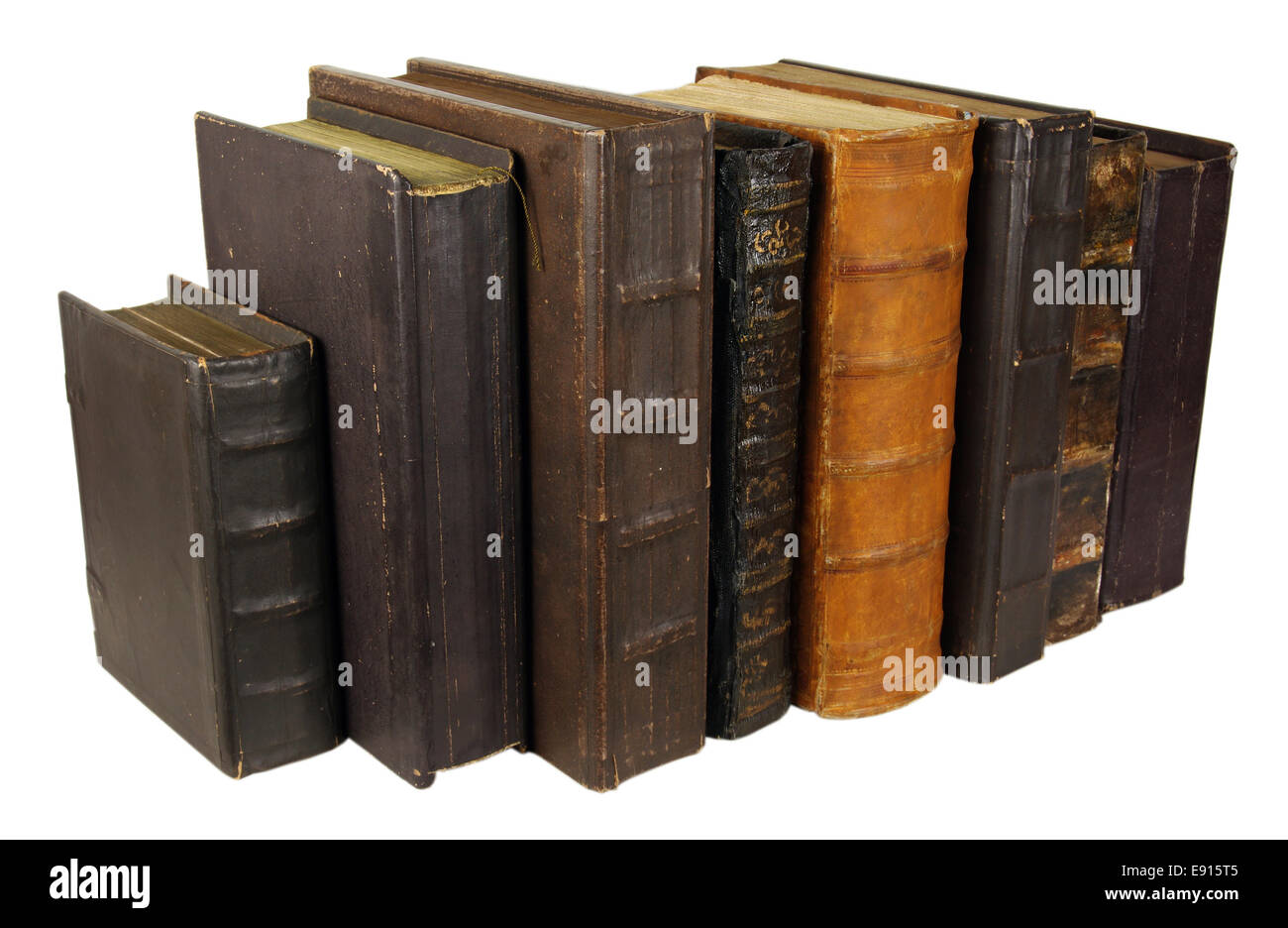 The ancient books Stock Photo