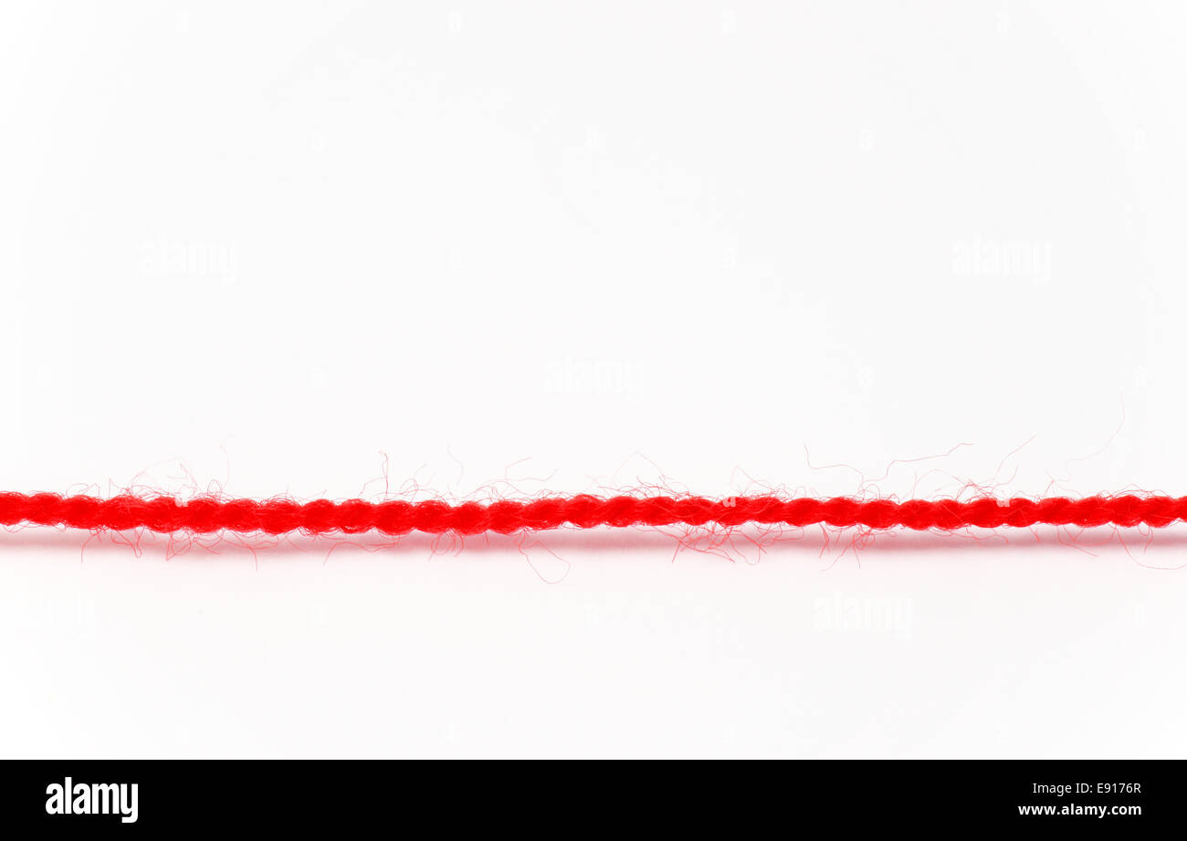 The Red Thread Stock Photo Alamy