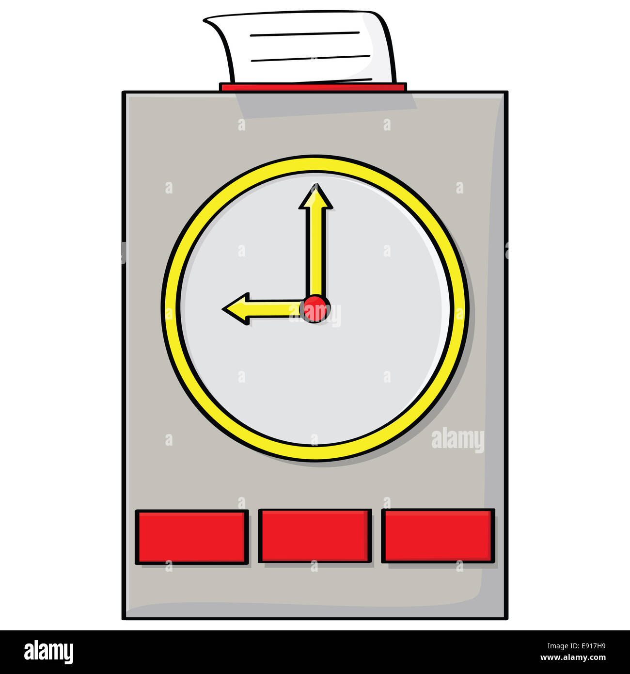 Punch time clock gertyturkey