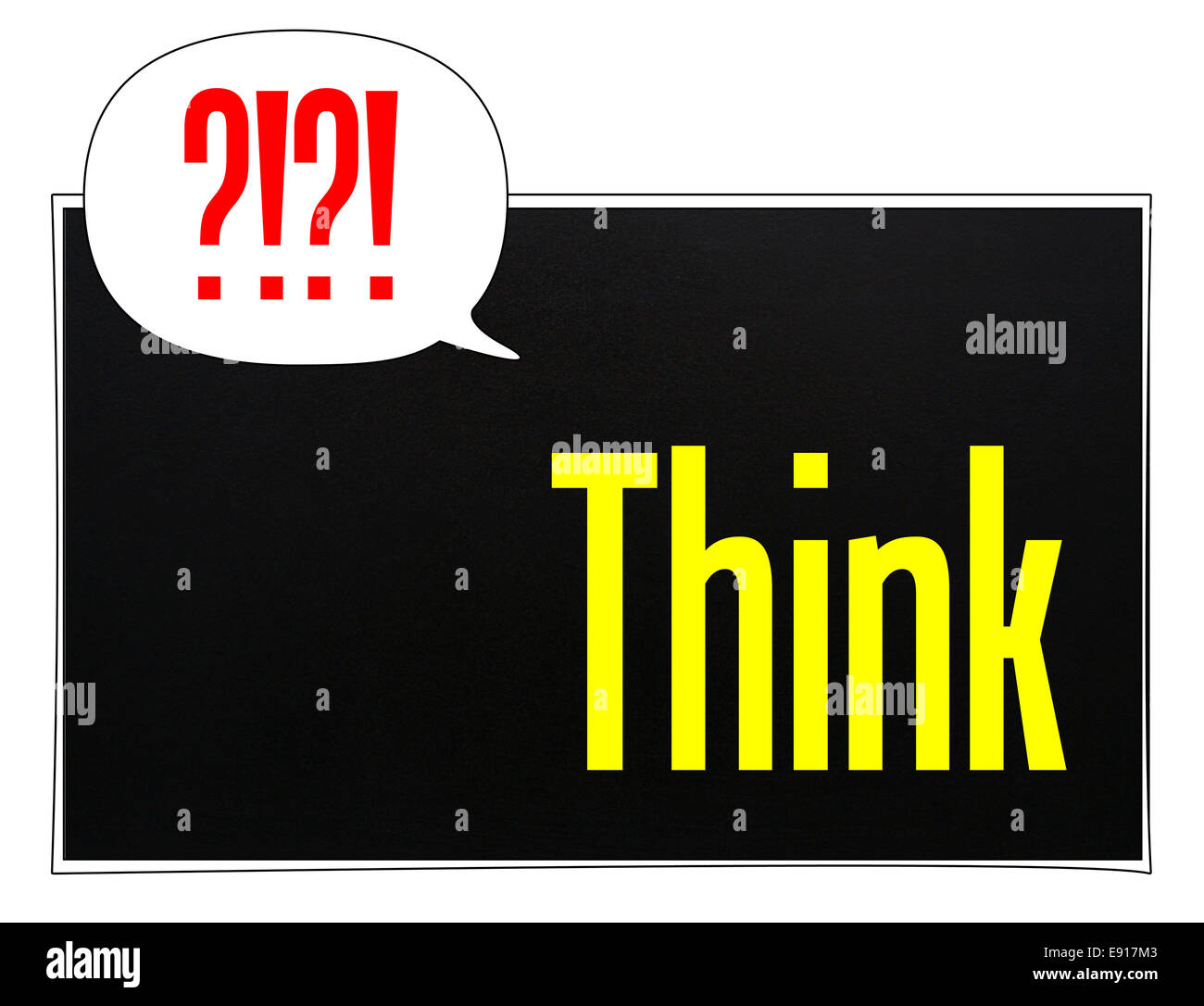 Think Mental Concept Stock Photo Alamy