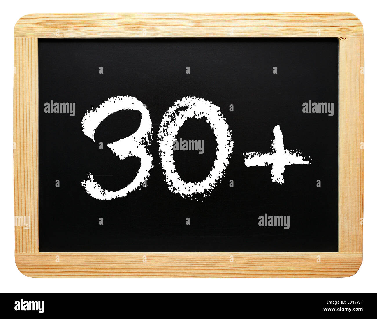 30 plus Chalkboard Stock Photo