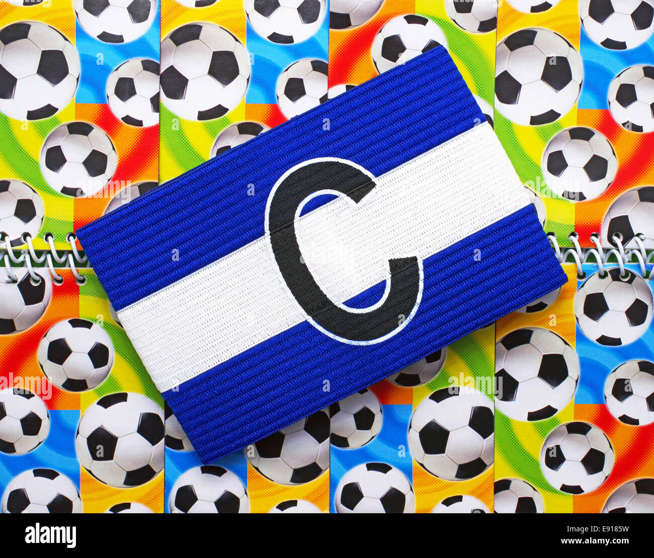 Soccer Captain Stock Photo Alamy