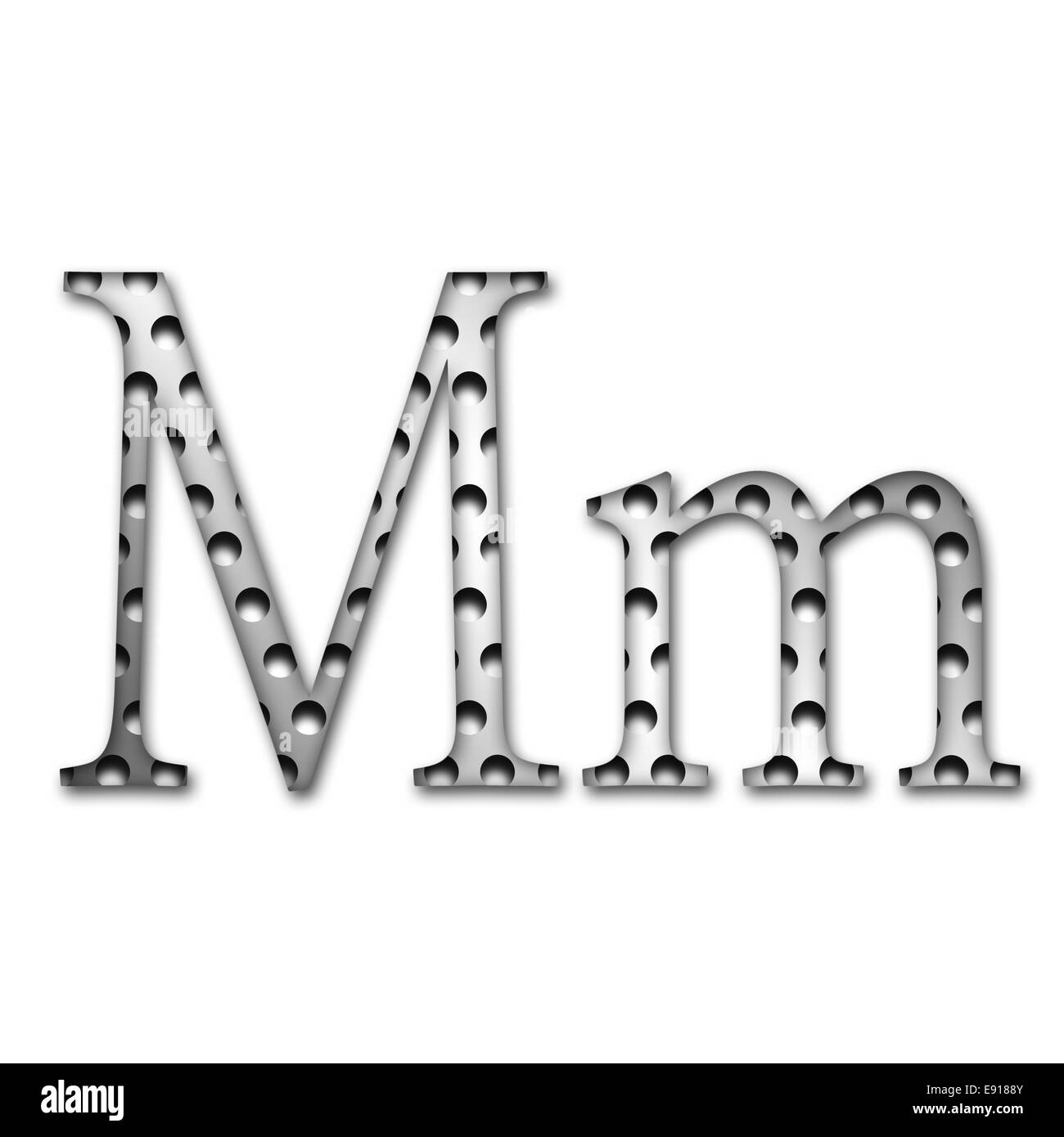 Letter m hi-res stock photography and images - Alamy