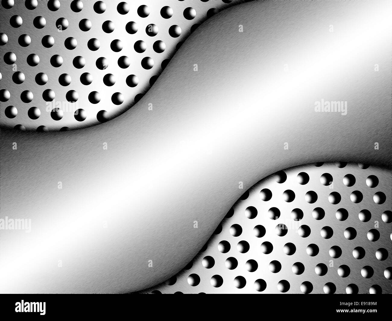 perforated metal plate Stock Photo Alamy