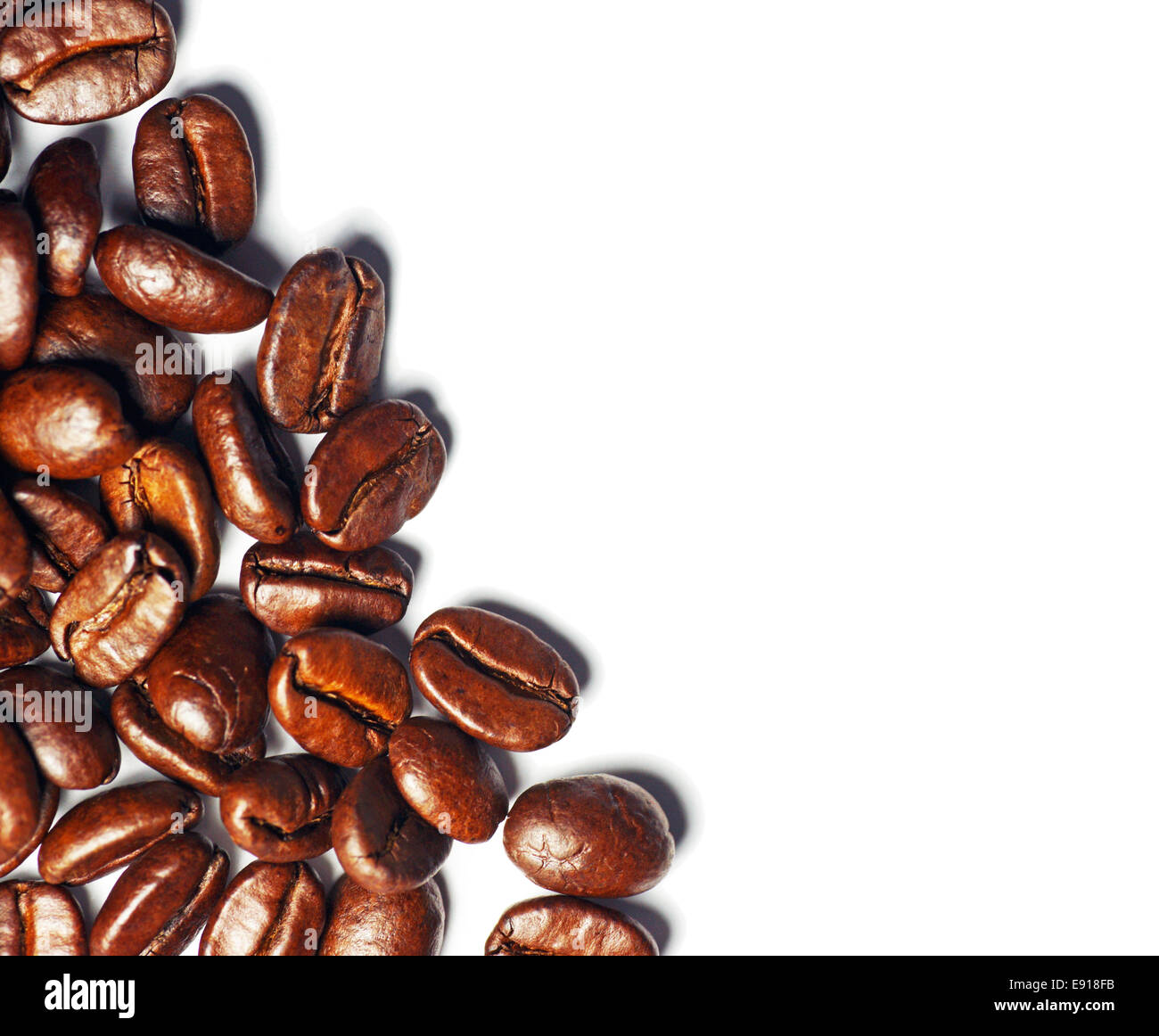 Coffee Beans Macro Stock Photo - Alamy