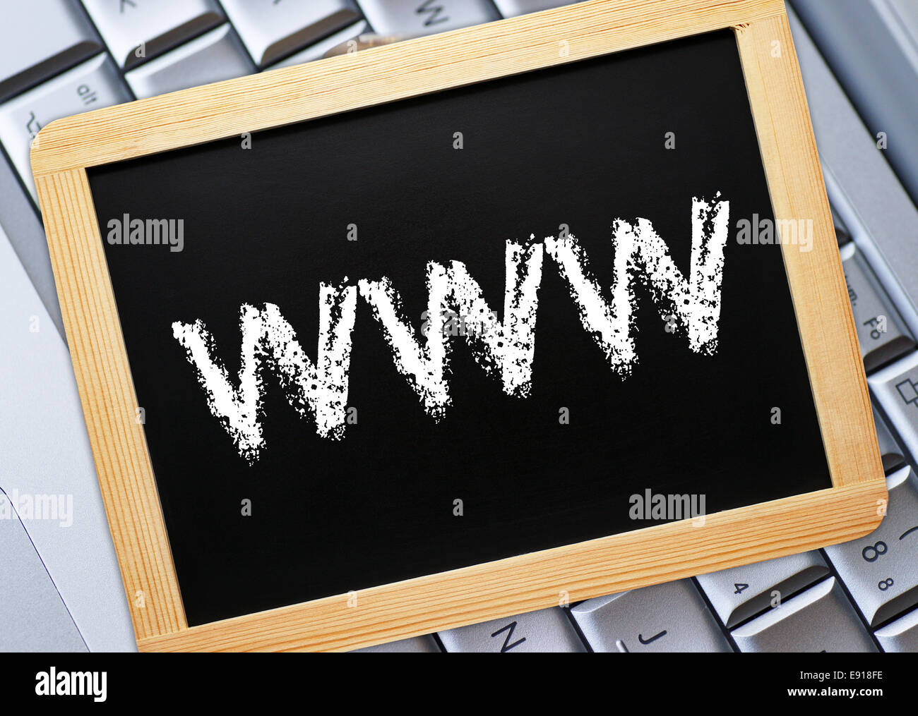 WWW - Internet - eLearning - eCommerce Stock Photo