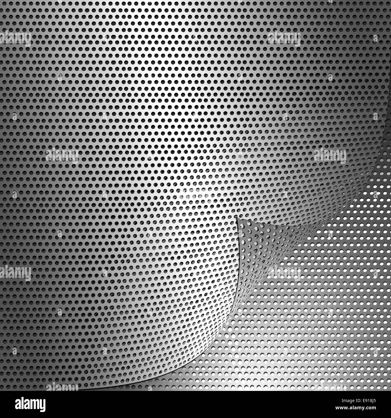 perforated metal plate Stock Photo Alamy