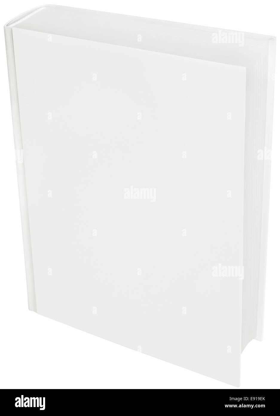 White hard cover book Stock Photo