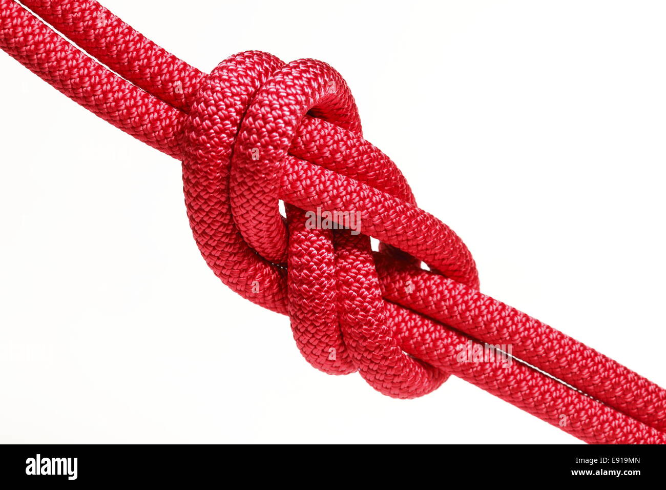 double knot Stock Photo