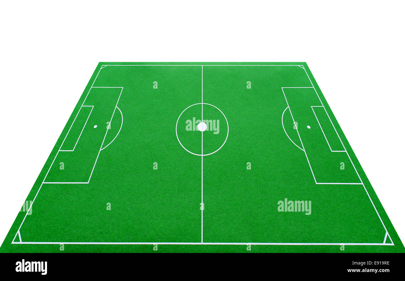 Soccer Pitch 3D Stock Photo Alamy