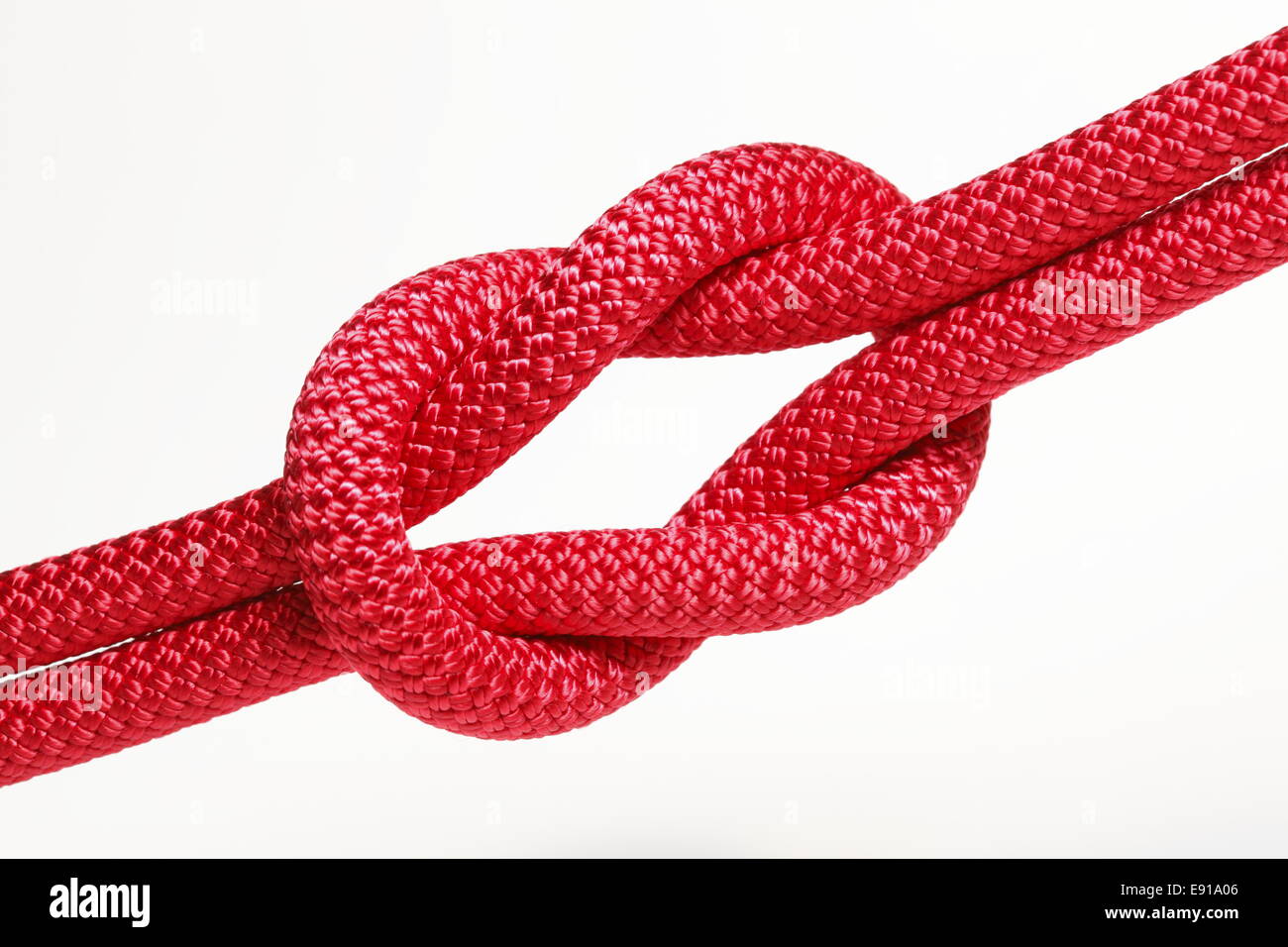 rope in red Stock Photo