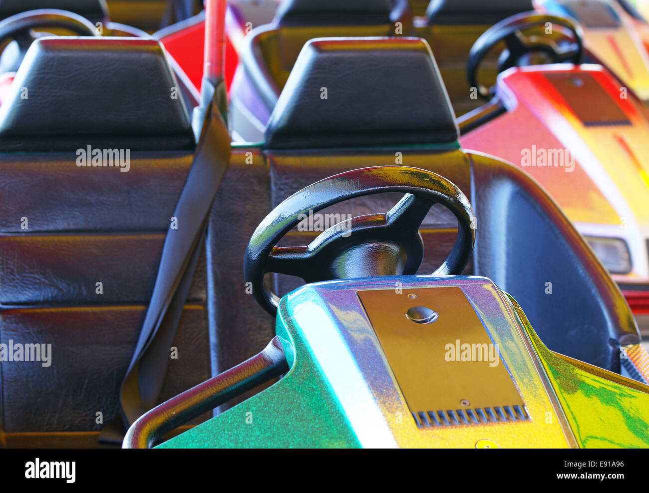 Auto Scooter - Fun Concept Stock Photo - Alamy