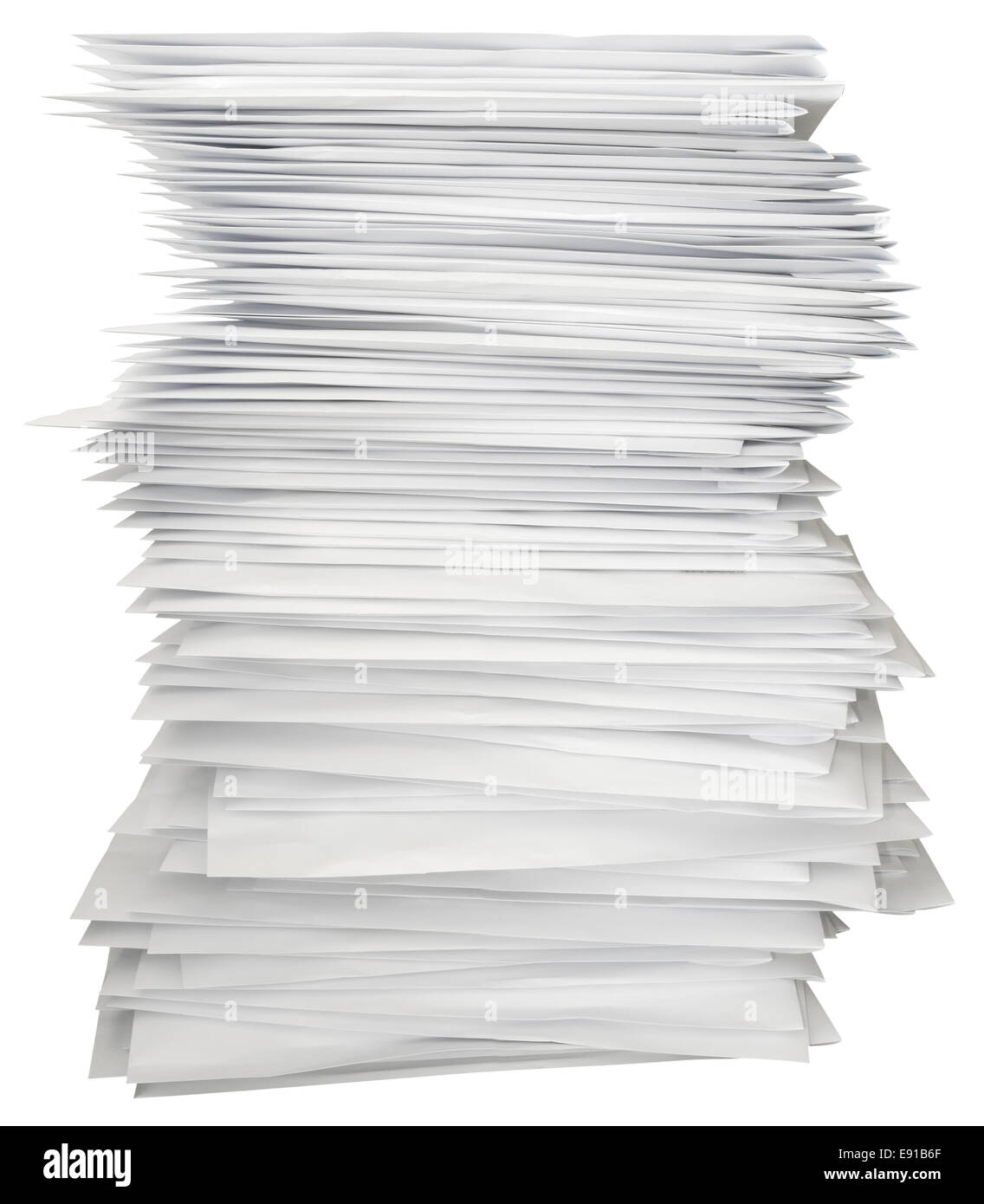 Stack of letters Stock Photo