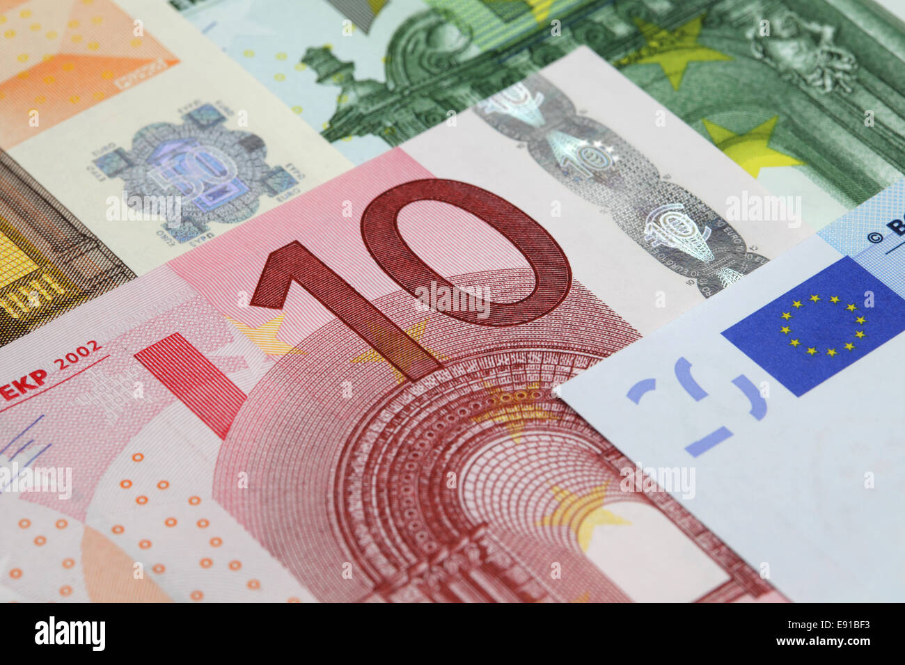 Euro bank notes Stock Photo - Alamy