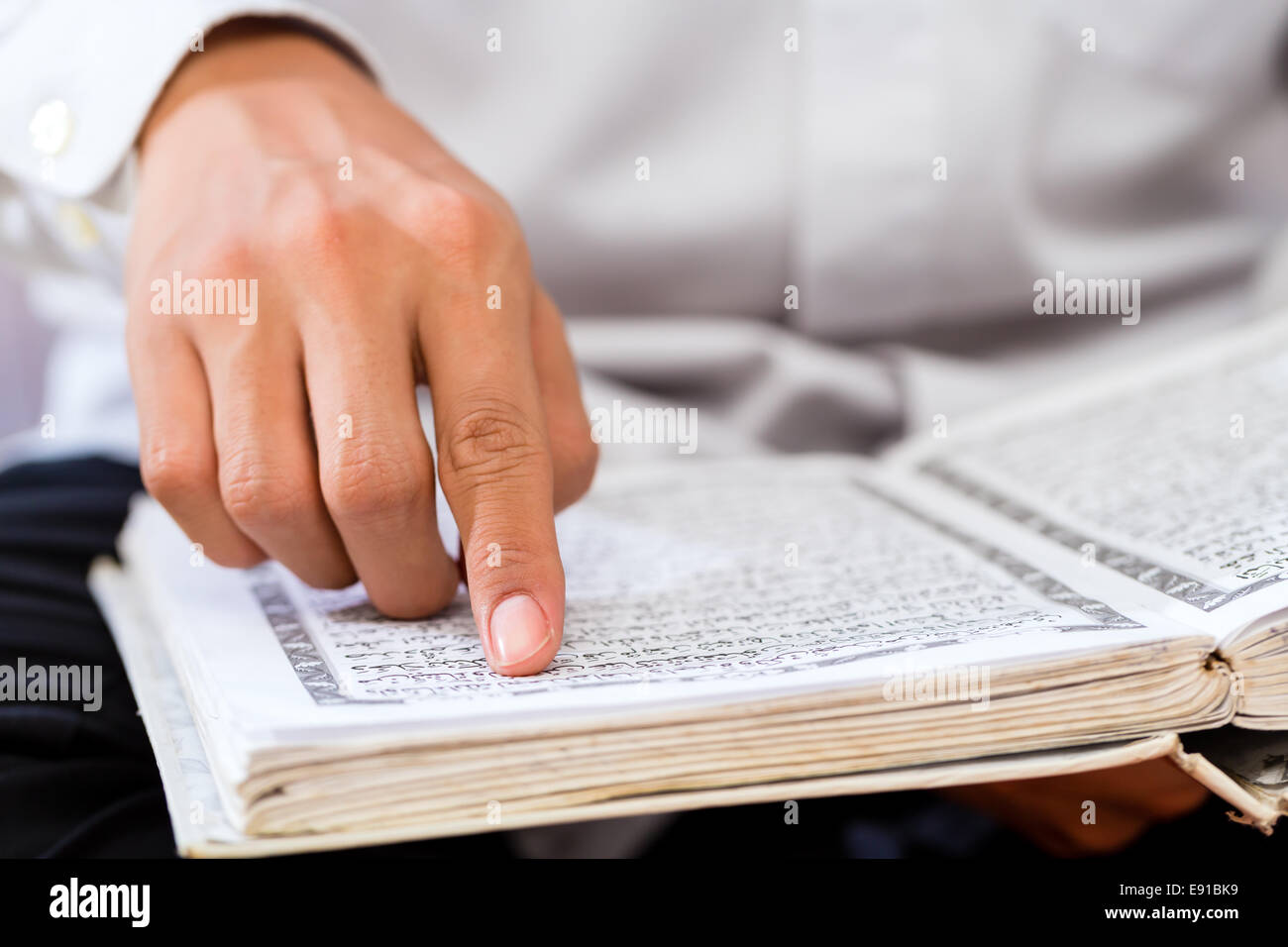 Muslim man praying hands hi-res stock photography and images - Alamy