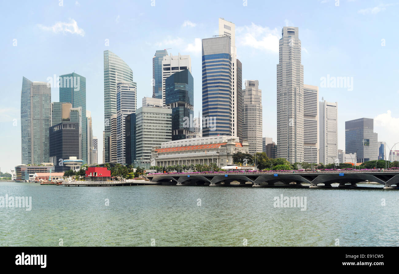 Singapore pano hi-res stock photography and images - Alamy