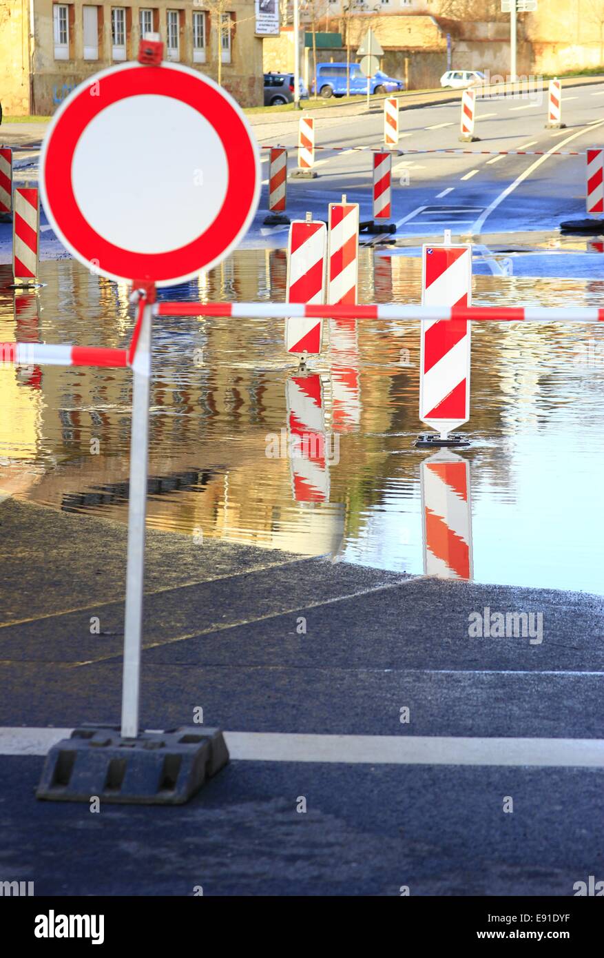 inundation Stock Photo