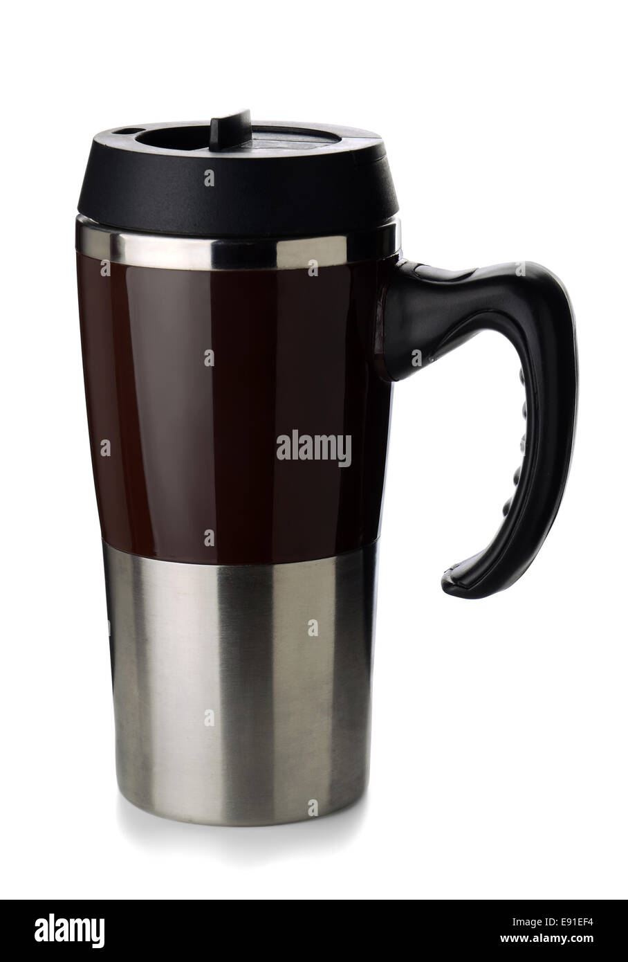 16oz Stainless Steel Travel Tumbler Coffee Thermos Mug Stock Photo -  Download Image Now - iStock