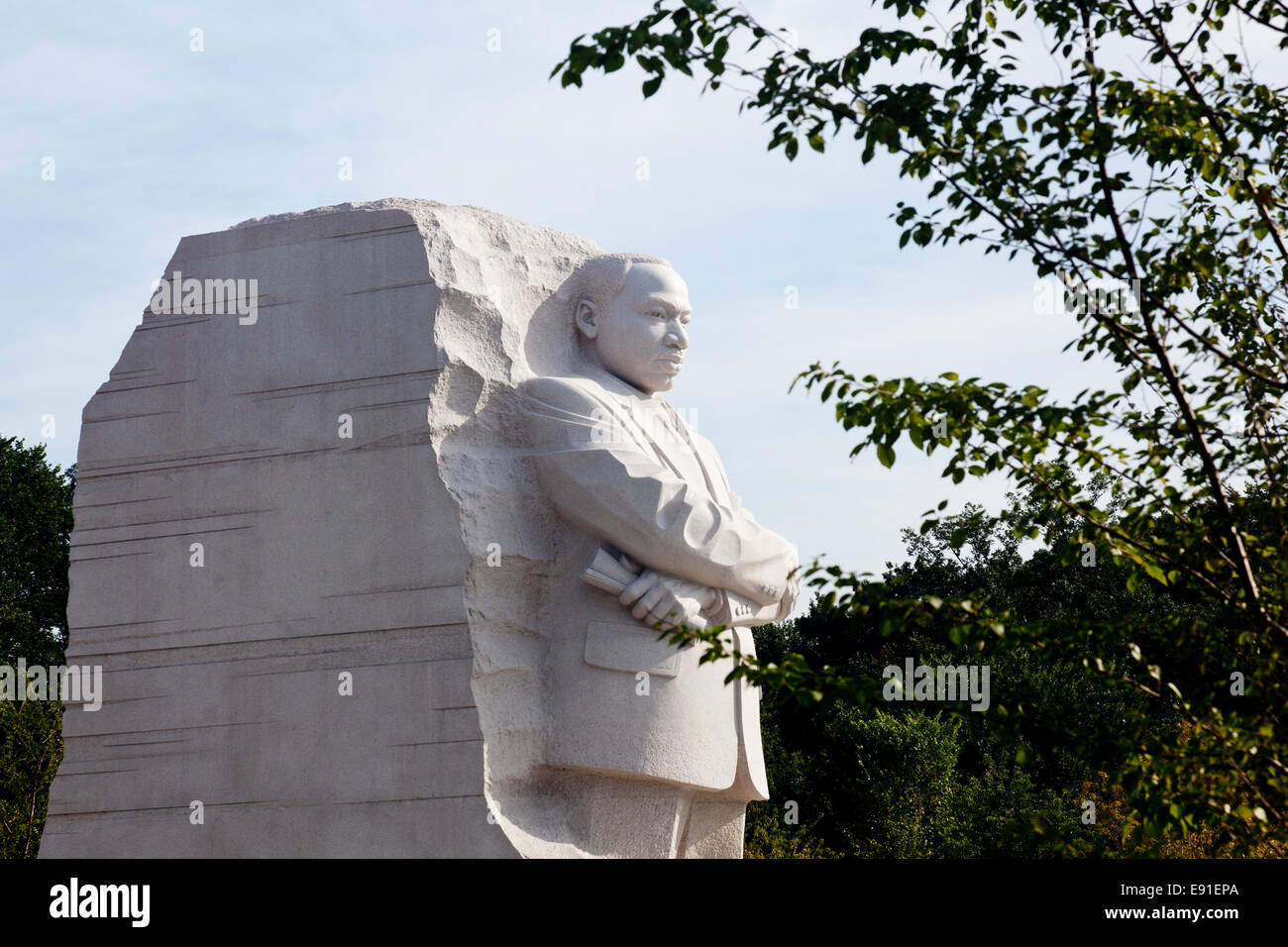 Martin Luther King Monument DC Stock Photo
