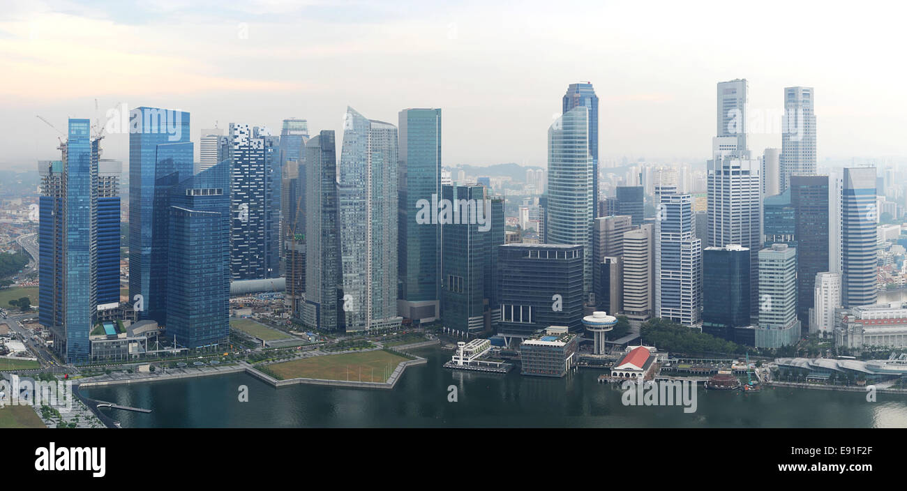Singapore pano hi-res stock photography and images - Alamy