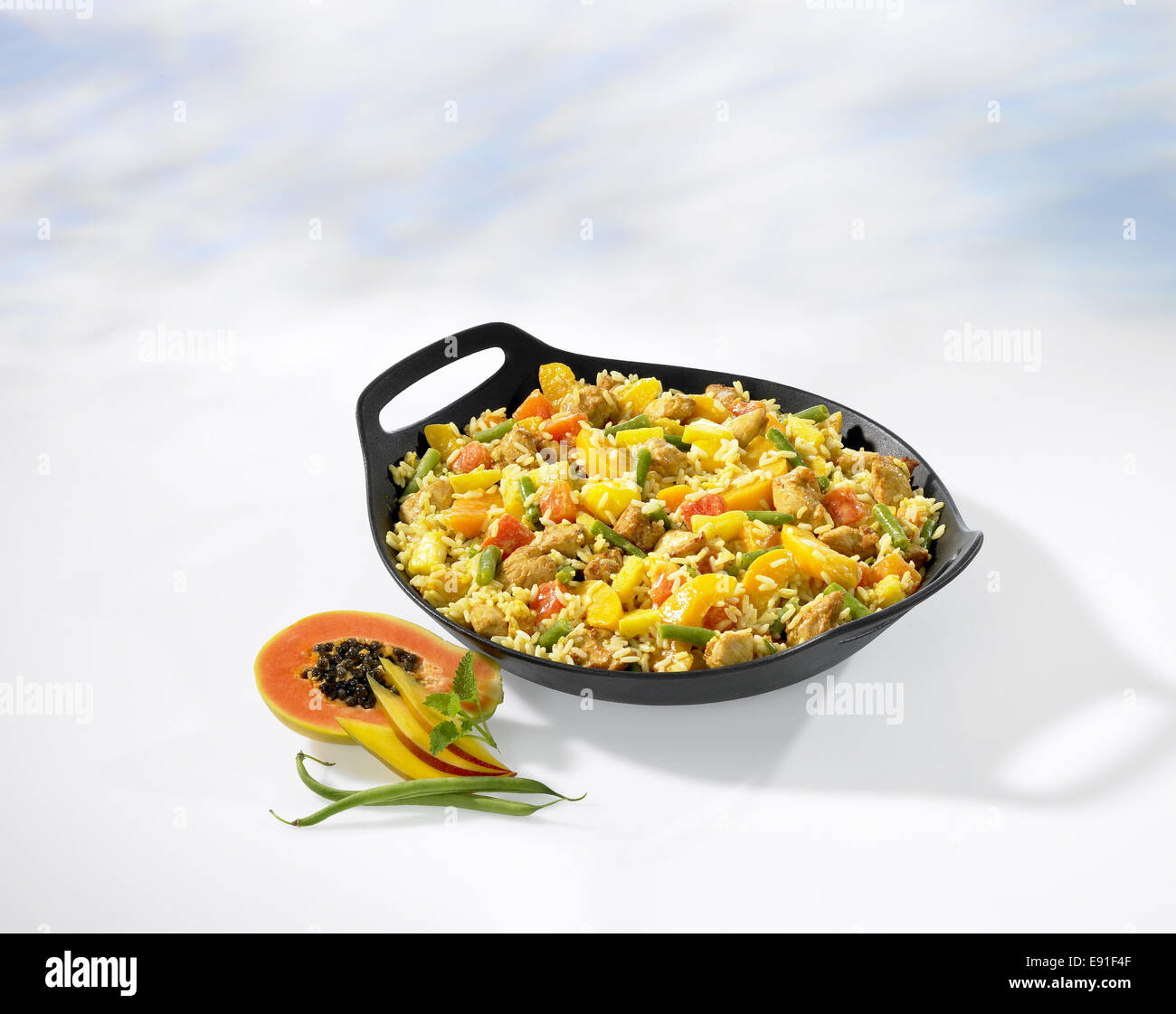 Indian Rice Dish Stock Photo - Alamy