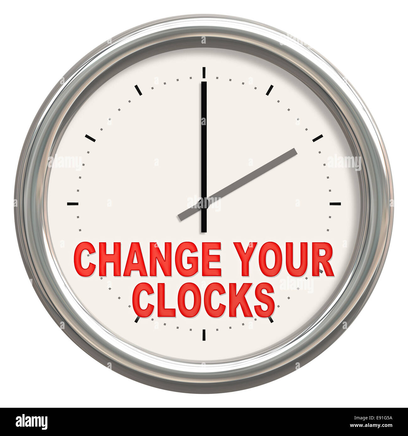 change your clocks Stock Photo Alamy