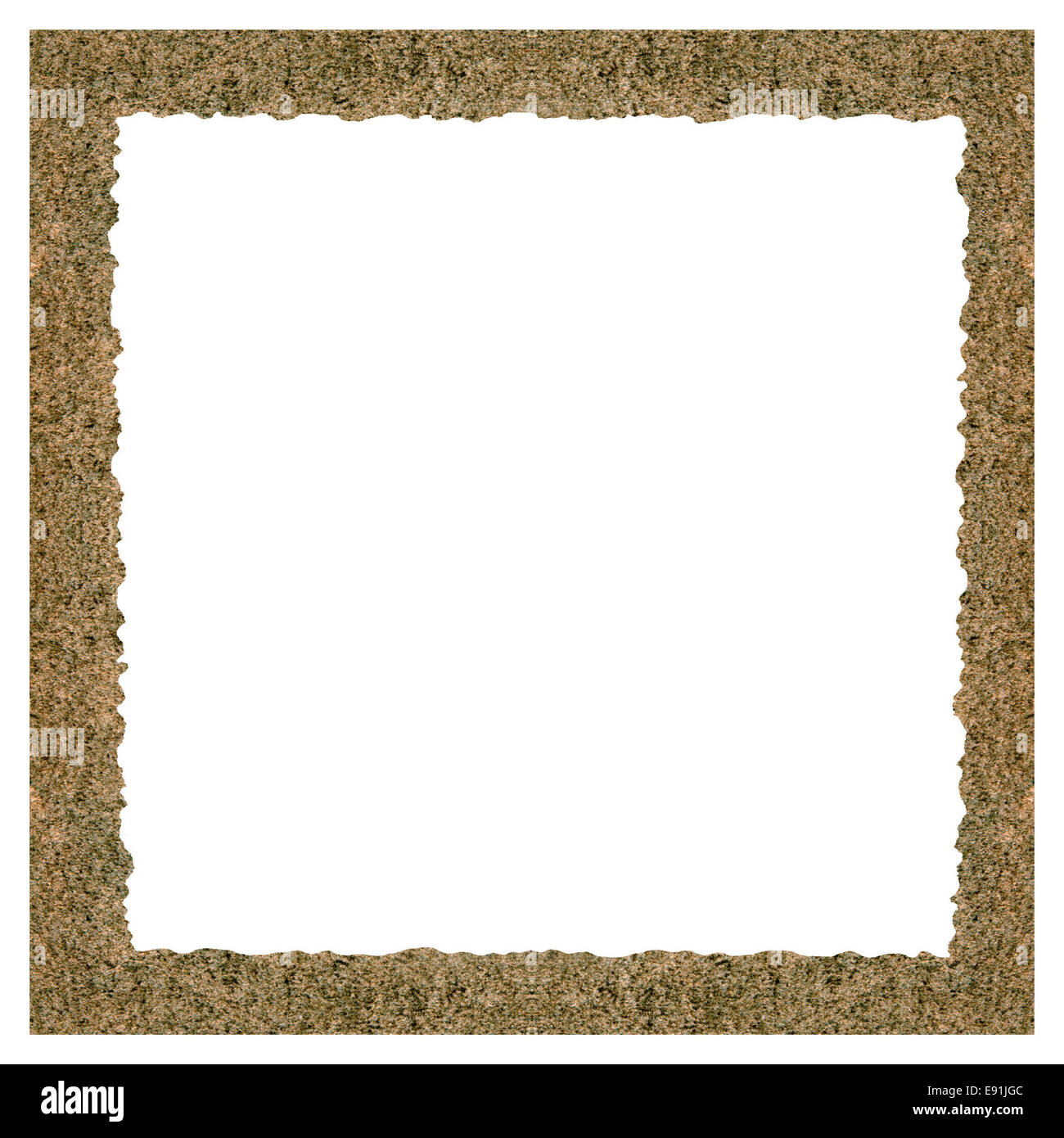 frame from old paper Stock Photo - Alamy