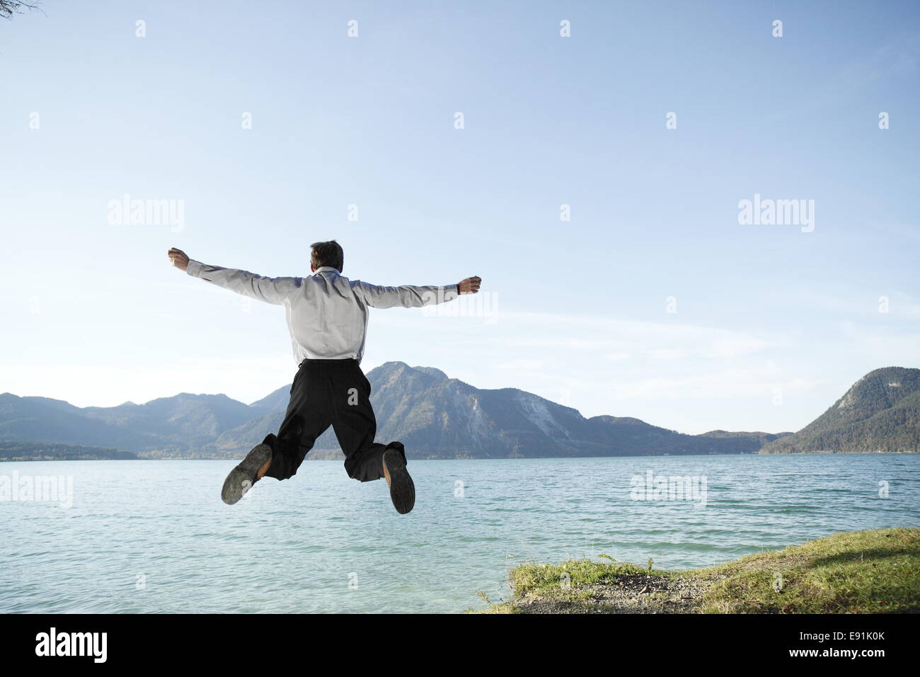 jump in water Stock Photo Alamy
