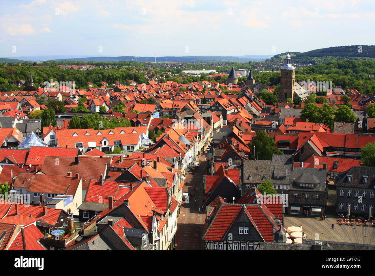 City of Goslar Stock Photo
