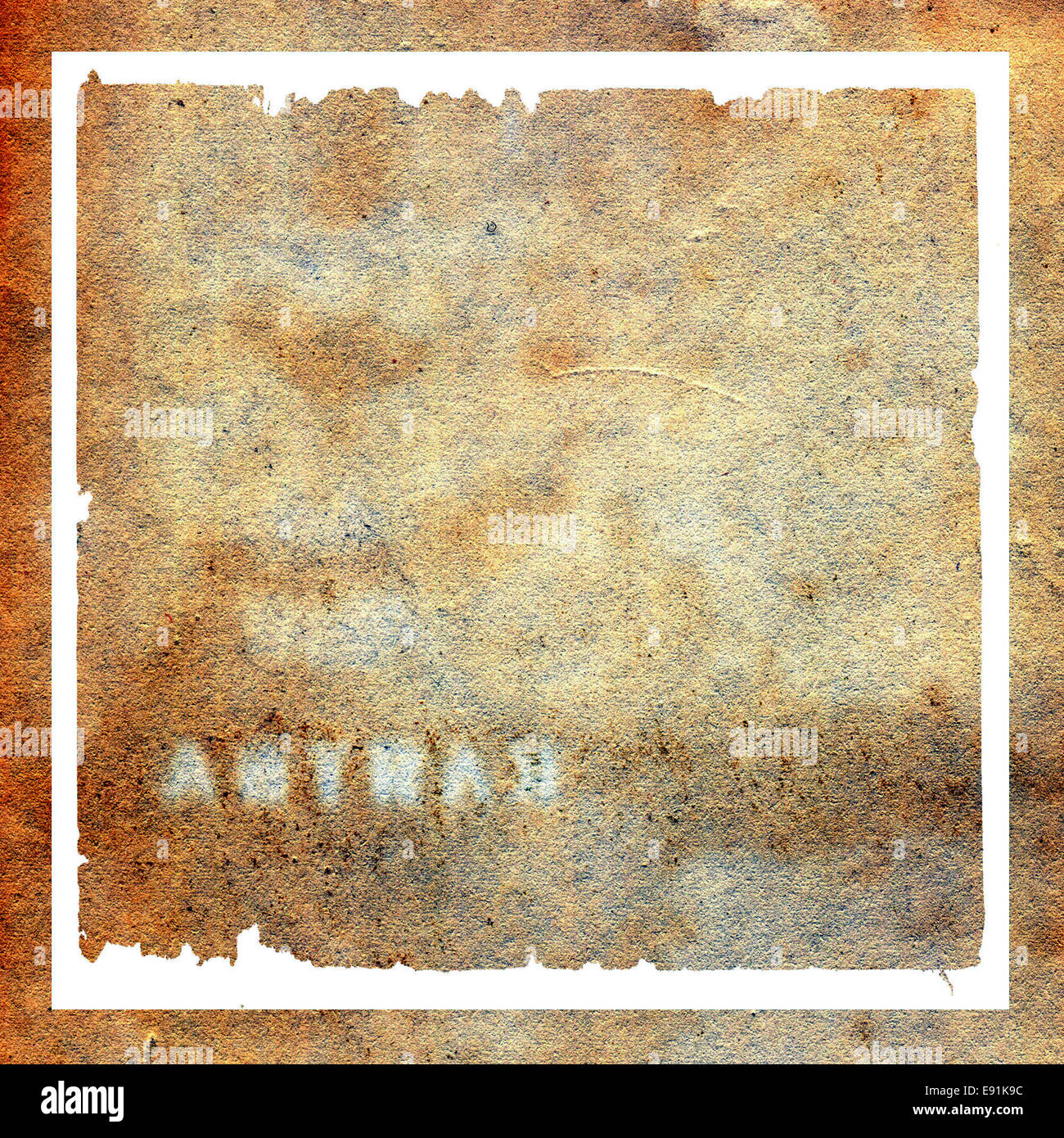 frame on old paper Stock Photo - Alamy