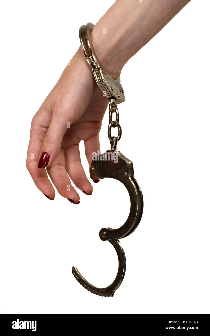 Female prisoner and handcuffs hires stock photography and images Alamy